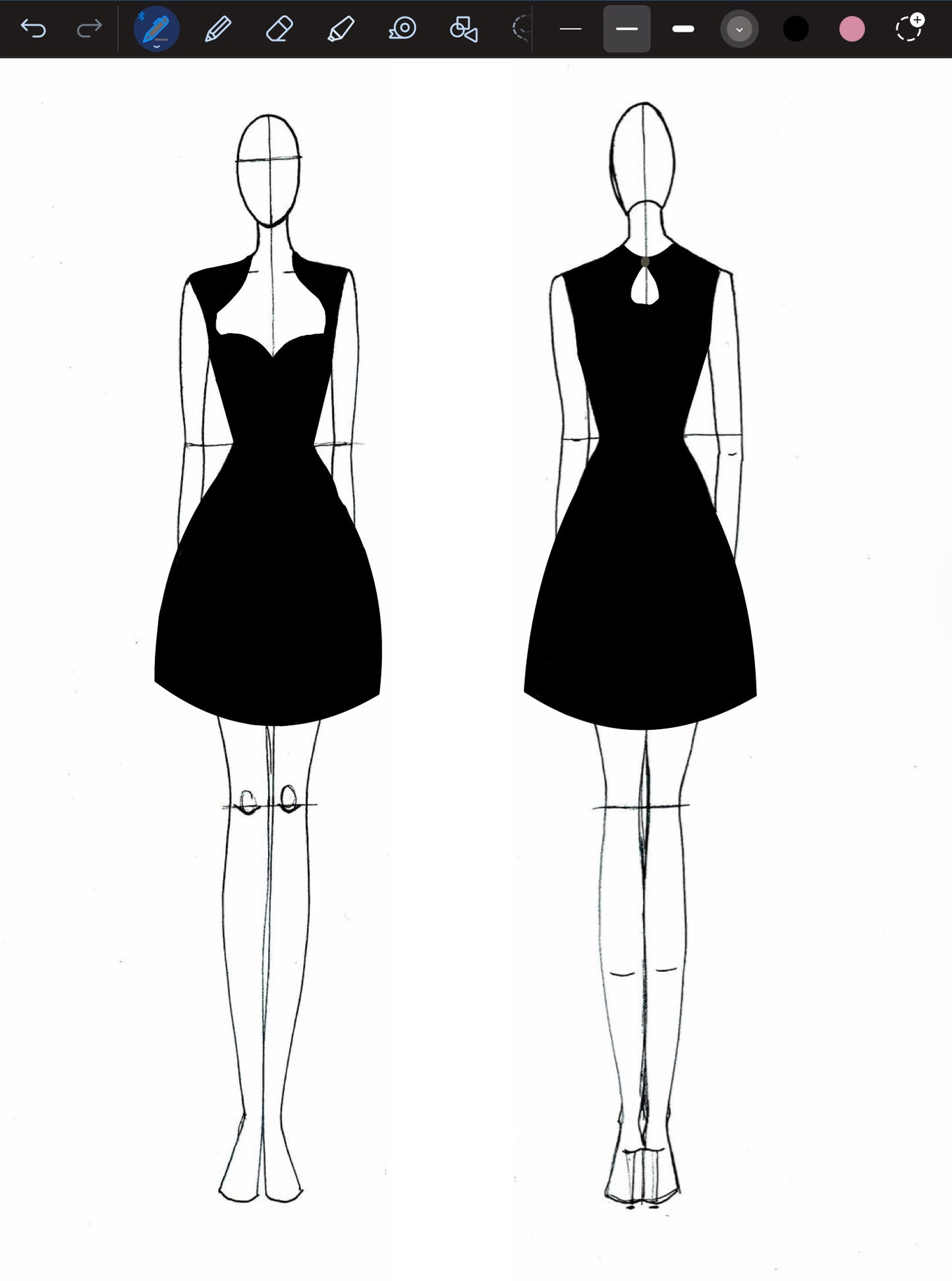 The Perfected Little Black Dress