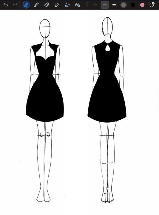 The Perfected Little Black Dress